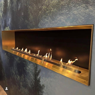 Luxury bioethanol fireplace by Decoflame, flueless and sustainable heating solution