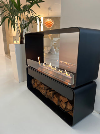 Decoflame Freestanding Net Zero Fireplaces - Decoflame Net Zero