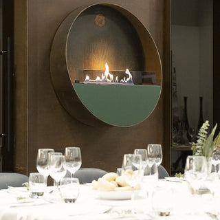 Decoflame Tokyo Wall Mounted Net Zero Fireplace